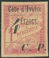 * Colis Postaux. Chiffre "4" Incliné. No 21a. - TB. - R - Autres & Non Classés