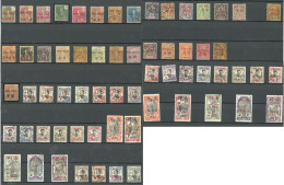 Collection. 1901-1919, Valeurs Moyennes Dont N°47, 48, 64, 65, 82, Etc. - TB - Altri & Non Classificati