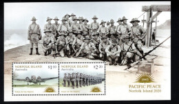 1960123312 2020 SCOTT 1161A (XX)  POSTFRIS MINT NEVER HINGED - END OF WORLD WAR II IN THE PACIFIC - 75TH ANNIV - Norfolk Island