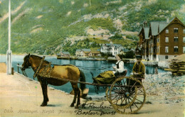 NORWAY, ODDE HARDANGER KARJOL - BRILLANT - SPARKLES - TRAVEL IN 1909  - - Norvège