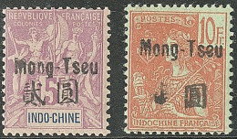 ** MONG-TZEU. Nos 32, 33. - TB - Andere & Zonder Classificatie