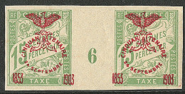 * Taxe. No 10, Paire Mill. 6. - TB - Other & Unclassified