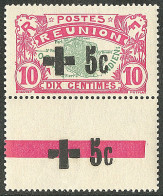 * No 80c, Bdf Avec Surcharge Répétée, Gomme Coloniale. - TB - Other & Unclassified