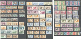 ** Collection. France-Libre 1941-1942 (Poste, Taxe), De Bonnes Valeurs, Des Doubles Et Des Ex Obl. - TB - Autres & Non Classés