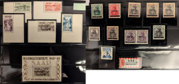 ** Collection. 1920-1958 (Poste, PA), Valeurs Et Séries Diverses Dont Variétés, Doubles, Bloc De Quatre Et Blocs Divers, - Altri & Non Classificati