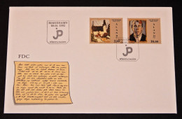 Åland FDC 1992 100th Birthday Of Joel Pettersson, MiNo 61-62 - Painter - Aland