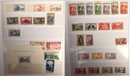 * 1903-1941 (Poste, PA), Colonies, Valeurs, Séries Et Divers Obl, Dont Niger, Inde, Mauritanie, Togo, Etc., En 1 Album.  - Verzamelingen