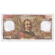 France, 100 Francs, Corneille, 1971, U.572, TTB+, Fayette:65.36, KM:149d - 100 F 1964-1979 ''Corneille''