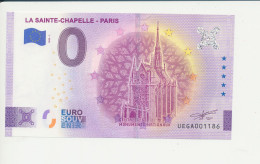 Billet Touristique  0 Euro  - LA SAINTE-CHAPELLE - PARIS - UEGA - 2022-1 -  N° 1186 - Altri & Non Classificati