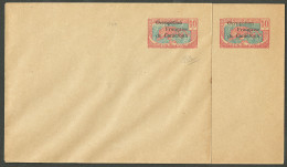 Lettre 1916. 2 Entiers Neufs 10c Panthère "occupation Française Du Cameroun". - TB - Other & Unclassified