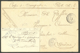 Lettre 1901, 2 Enveloppes Du Corps Expéditionnaire De Chine. - TB - Other & Unclassified