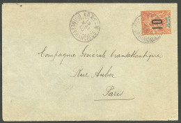 Lettre Cad "Kankan/Guinée Française". No 61 Sur Enveloppe Pour Paris, 1915. - TB - Other & Unclassified