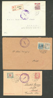 Lettre HONGRIE (Arad). 1914, 3 Enveloppes De L'occupation Française D'Arad. - TB - Autres & Non Classés