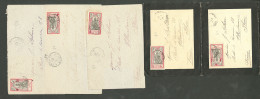 Lettre 1915-1916, Lot De 5 Enveloppes Afft No 46. - TB - Other & Unclassified