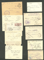 Lettre 1908-1911. 11 Plis De Correspondance D'armée Du Maroc, Algérie Et Tunisie. - TB - Autres & Non Classés