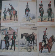 Bucquoy Lot 28 Cartes 1er Chasseur à Cheval    Uniformes 1er Empire - Uniformes