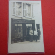 CARTE PHOTO DEVANTURE MERCERIE ATELIER DE COUTURE CONFECTION - Da Identificare