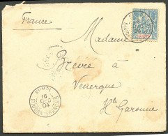 Lettre Cad "Sumpi/Soudan Français". No 8 Sur Enveloppe Pour Venerque, 1904. - TB - Altri & Non Classificati