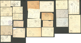 Lettre 1897-1916 Corps Expéditionnaire Du Tonkin, 23 Enveloppes. - TB - Autres & Non Classés