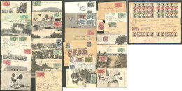 Lettre 1931-1946, 52 Enveloppes Afft Divers Dont Série Exposition Coloniale. - TB - Collezioni