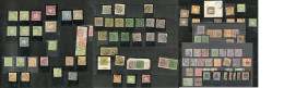 Wurtemberg. Collection. 1851-1919 (Poste, Service), Valeurs, Nuances, Doubles Et Obl Diverses, Des Ex **. - TB - Other & Unclassified