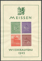 ** Poste Locale. Wiederaufbau. Michel N°1, 151x105mm. - TB - Otros & Sin Clasificación