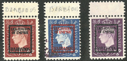 (*) Timbres De Propagande. Barbados. Michel Nos 9IVc Et 12IVc, Ste Lucie 14IVb, Tous Bdf. - TB - Andere & Zonder Classificatie