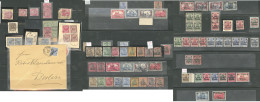 CHINE. Bureaux Allemands. Collection. 1898-1913 (Poste), Valeurs Et Séries Diverses Dont Doubles, Multiples, Obl Diverse - Cina (uffici)