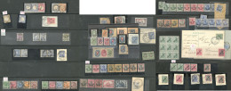 Bureaux Allemands. Collection. 1884-1908 (Poste), Valeurs, Doubles, Multiples Et Obl Diverses. - TB - Turkey (offices)