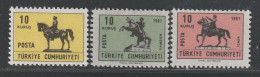 TURQUIE - N°1810/2 ** (1966-67) - Ungebraucht