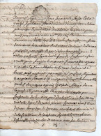 VP22.957 - Cachet De Généralité De MONTAUBAN - Acte De 1776 - Achat De Terre ..... - Matasellos Generales