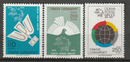 TURQUIE - N°2104/6 ** (1974) U.P.U - Nuevos