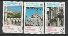 TURQUIE - N°2421/3 ** (1984) U.N.E.S.C.O. - Unused Stamps