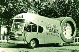 Renault Camion De Publicité Pour Valda Pastilles Sur Le Tour De France 1953  -  15x10cms  PHOTO - Trucks, Vans &  Lorries