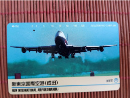 Phonecard Airplane Used Rare - Vliegtuigen