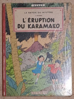 HERGE Le Rayon Du Mystere T2 L ERUPTION DU KARAMAKO B24  1958 - Hergé