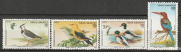 TURQUIE - N°2702/5 ** (1992) Oiseaux - Ungebraucht