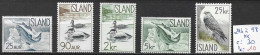 ISLANDE 294 à 98 ** Côte 30 € - Ungebraucht