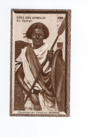 Chromo SOMALIS 196 Un Somali Colonies Françaises Afrique Chocolat Suchard TB 139 X 59 Mm 2 Scans - Suchard