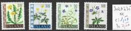 ISLANDE 302A à 305 ** Côte 1.50 € - Nuevos