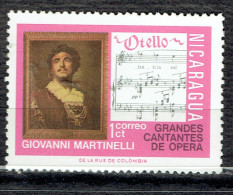 Chanteurs D'Opéras : Jiovanni Martinelli "Otello" - Nicaragua
