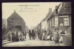 CPA 59 - STEENWOORDE - RUE DE POPERINGHE - Steenvoorde