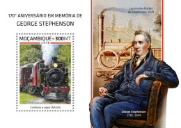 MOZAMBIQUE 2018 MNH  George Stephenson  Michel Code: 9930 / Bl.1426. Yvert&Tellier Code: 1359 - Mozambique