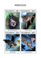 MOZAMBIQUE 2018 MNH  Bats  Michel Code: 9871-9874. Yvert&Tellier Code: 8146-8149 - Mozambique