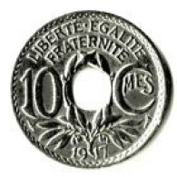 FRANCE / 10 CENTIMES LINDAUER / 1917 - 10 Centimes