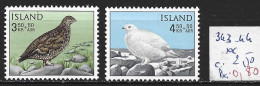 ISLANDE 343-44 ** Côte 2.50 € - Unused Stamps