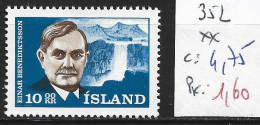 ISLANDE 352 ** Côte 4.75 € - Nuevos