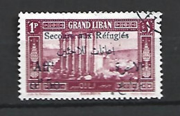 Timbre De Colonie Française Grand-Liban Oblitéré N 66 - Oblitérés