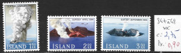 ISLANDE 347 à 49 ** Côte 2.75 € - Unused Stamps