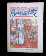 Illustré Catholique Des Fillettes, Hebdomadaire, 2 Décembre 1951, N° 261,  Frais Fr 2.25 E - Bernadette